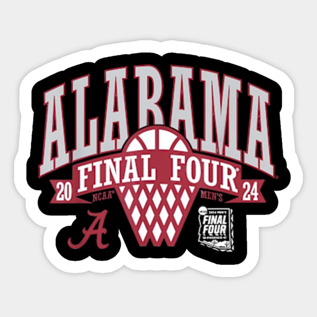 Alabama Crimson Tide Final Four Sticker by YASSIN DESIGNER